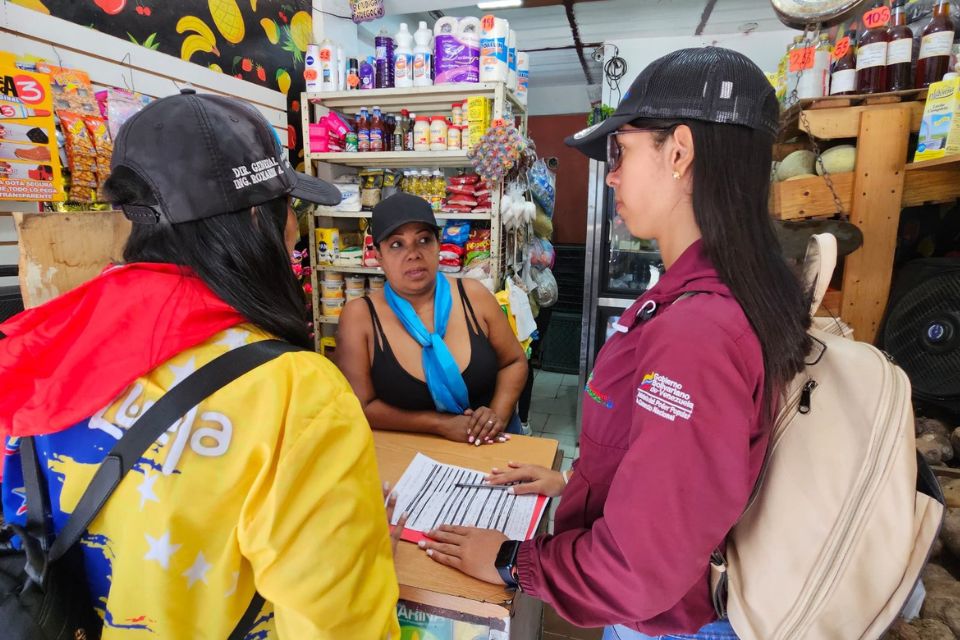 Ministerio de Comercio Nacional comienza Censo de Bodegas Populares en parroquias de Caracas