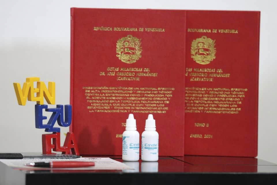 Ministerio de Comercio Nacional ha distribuido 100 mil unidades de Carvativir en dos meses.